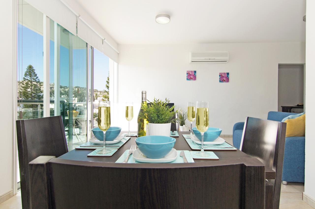 Amber - Coralli Beachfront Apartment Protaras Exteriör bild